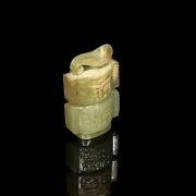 Colgante de jade amarillo