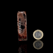 Carved agate seal, Qing dynasty