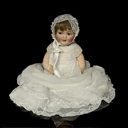 Kämmer & Reinhardt / Simon & Halbig 出品的瓷质人物玩偶，德国，约1914–1920年。