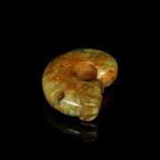 Colgante de jade tallado 