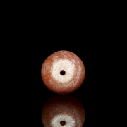 Ancient two-coloured agate bead - 4