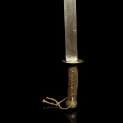 'Shuangdao’ silver-plated metal sword, 20th century - 6