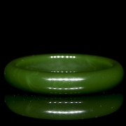 Esclava de jade verde espinaca, s.XX