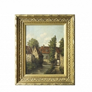 C. Bark (19th-20th century) ‘Village Corner’