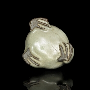 Incensario de cerámica esmaltada 