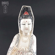 观音骨雕佛像 - 3