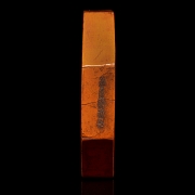 Pieza de tinta de cinabrio 