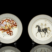 Salvador Dalí (1904-1989) Pareja de platos