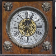 Wall clock with pendulums, Germany, 19th - 20th century - 2