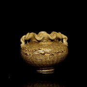 Recipiente de cerámica esmaltada, estilo Tang - 2