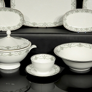 Vajilla en porcelana modelo 