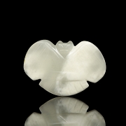 Figura de jade blanco 