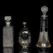 Set of glass bottles, 20th century - 3
