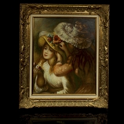 Reproducción de la obra de Pierre-Auguste Renoir