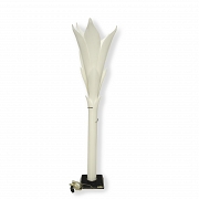 Sculptural floor lamp by Rougier, ca. 1970