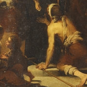 19th-century Spanish school ‘Saint Thomas of Villanueva giving alms’ - 3