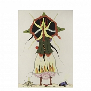 豪尔赫·卡马乔（1934-2011）《萨满》，2006年