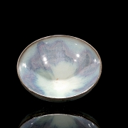 Cuenco de gres esmaltado, horno Jun