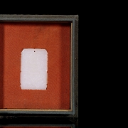 Placa de jade blanco de Hetian