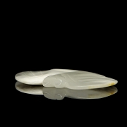 Figura de jade blanco 