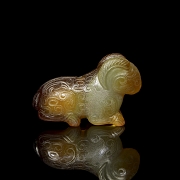 Figura de ágata tallada