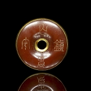 Colgante de ágata roja 