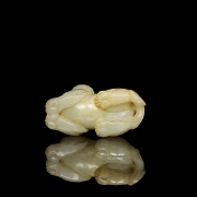 Figura de jade tallado 