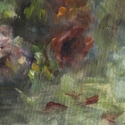 20世纪西班牙画派《花瓶与鲜花》