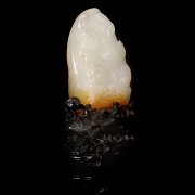 Piedra de jade tallado 
