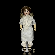 Muñeca de porcelana clásica, Alemania, pps. s.XX