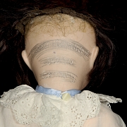 Muñeca de porcelana de carácter Heubach Köppelsdorf, Alemania, c. 1920-1925