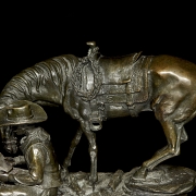 Jean Pierre Masier (1878–1957) ‘Cowboy with Horse’ - 4