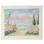 莱拉·毕沙罗 (1963)。 《法国南部》 Léila Pissarro