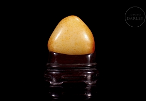 Piedra de jade de Hetian, dinastía Qing