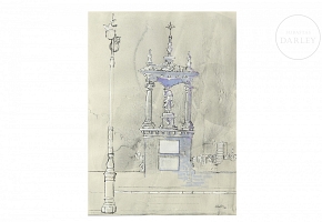 Marti (20th century) ‘Capilla del Puente del Real’, 1996