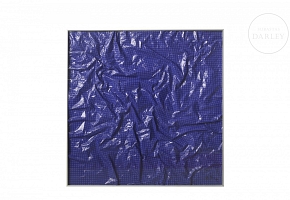 奥利弗·约翰逊 Oliver Johnson（1972）《多维物体蓝色》，2004年