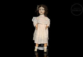 Muñeca de porcelana Max Oscar Arnold / Welsch, Alemania, pps. s.XX