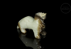 Figura de jade tallado