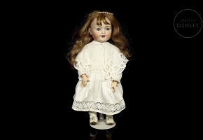 Muñeca de porcelana de carácter Kämmer & Reinhardt / Simon & Halbig, Alemania, c. 1914-1920