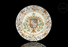 Plato de porcelana