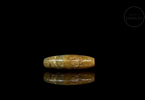 Agate ‘Dzi’ bead, Liao dynasty