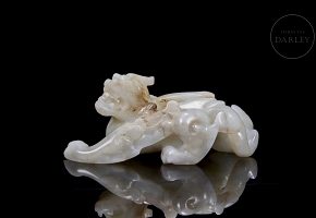 Figura en jade tallado 