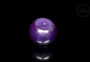 Cuenta de ágata morada, dinastía Liao
