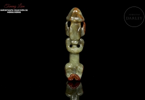 Jade figure “Deity,” Hongshan culture