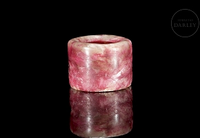 Red jade archer's ring, Qing dynasty
