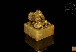 Shoushang seal ‘Mythical Beasts’, Qing dynasty
