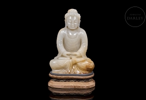 Figura de jade tallado 