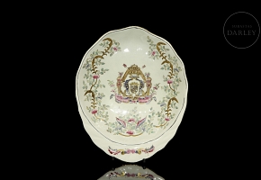 Bandeja de porcelana