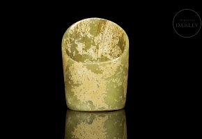 Jade ornament ‘Horse's hoof’, Hongshan culture