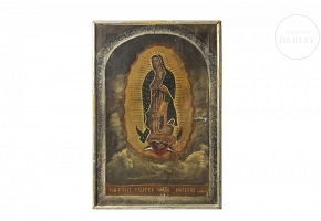 Colonial school pps.XX ‘Virgin of Guadalupe’